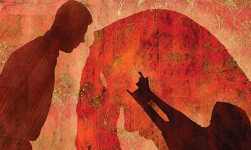 Haripur police officer after rape girl push himself off a cliff